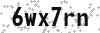 Security Code - Visually impaired may click to show text version of code in new window